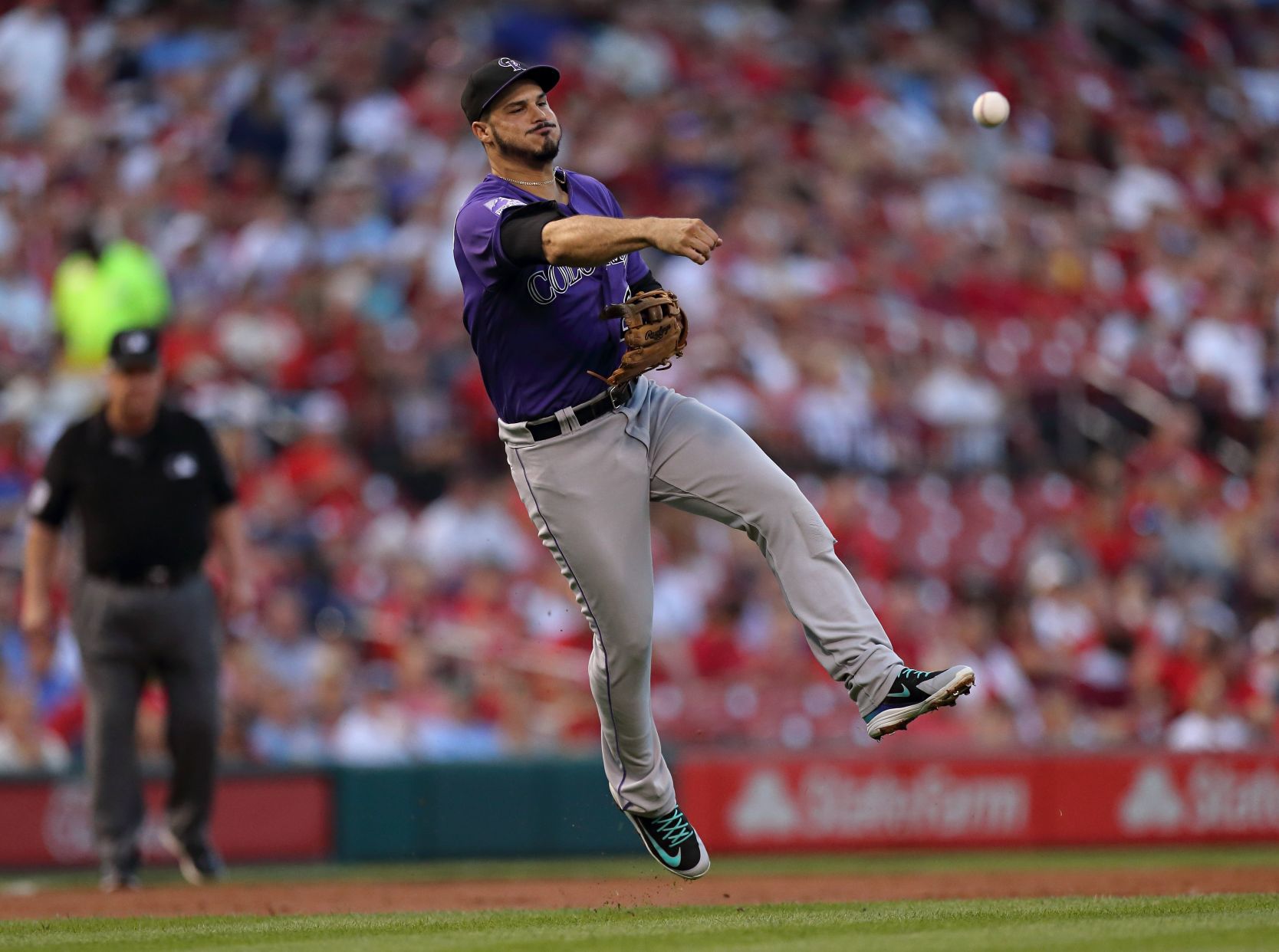 Colorado Rockies vs St. Louis Cardinals at Busch Stadium in St. Louis